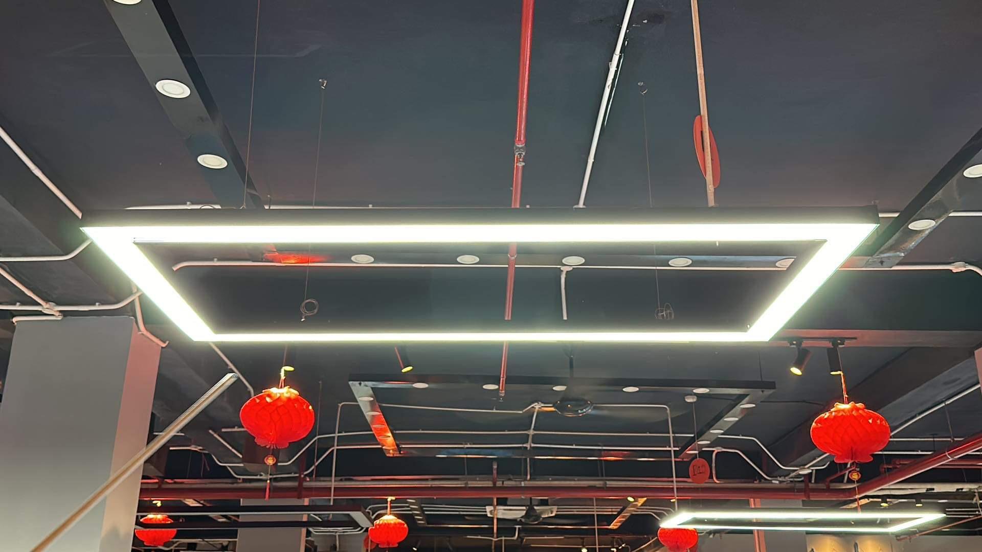 Đèn led vuông
